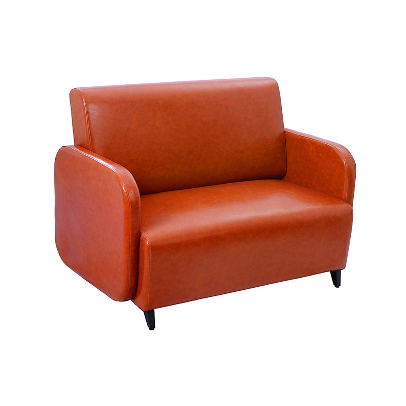 نیمکت انتظار سالن قهوه ای قرمز HZ7020