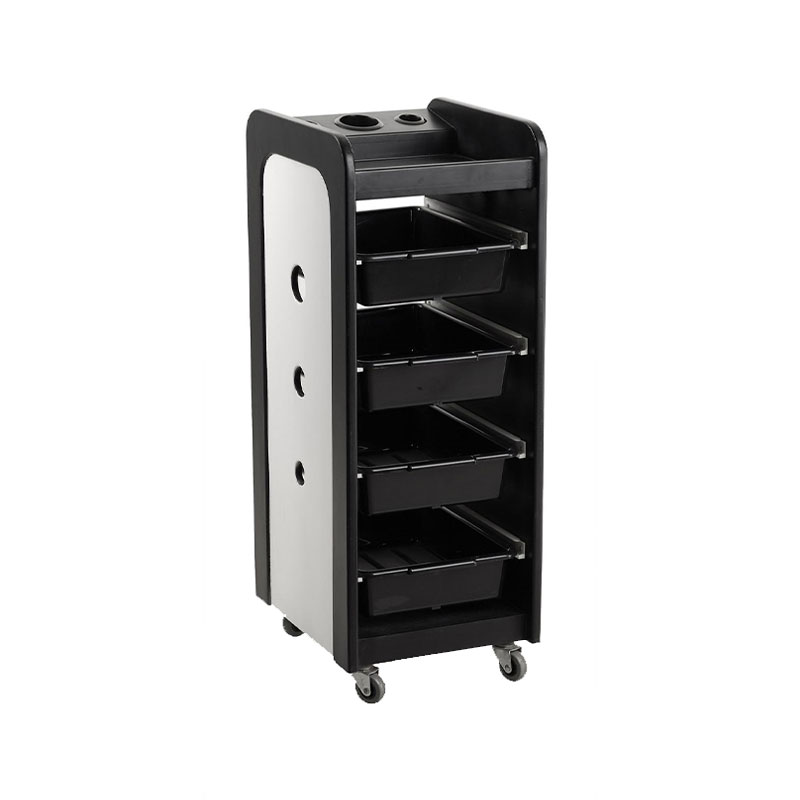 HZ2012 چرخ دستی صورت چرخ دستی زیبایی با رویه شیشه ای