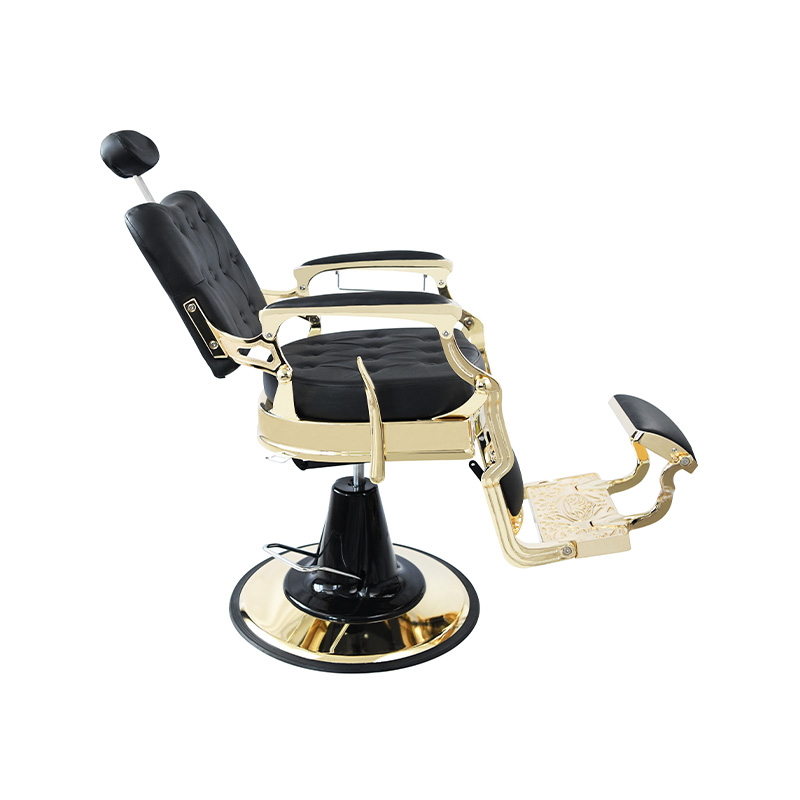 HZ8799F صندلی سلمانی تکیه‌گاه چهارگوش هیدرولیک به سبک قدیمی