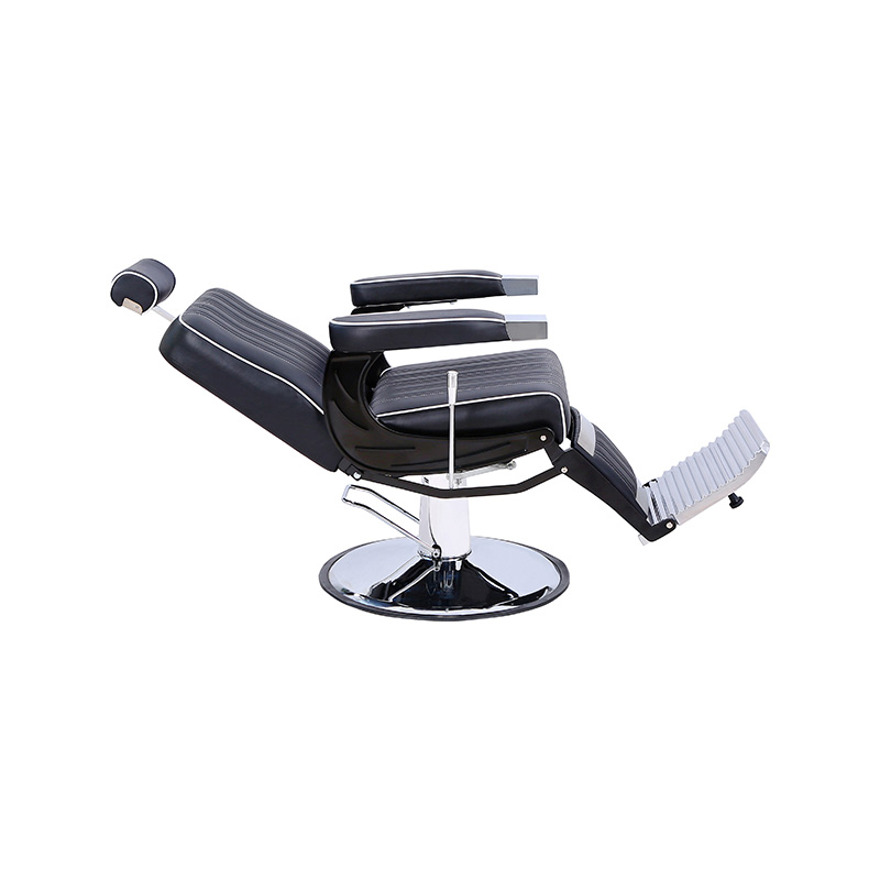 صندلی آرایش مو HZ8752SX نوار لبه نورد سیاه و سفید با نوار عمودی