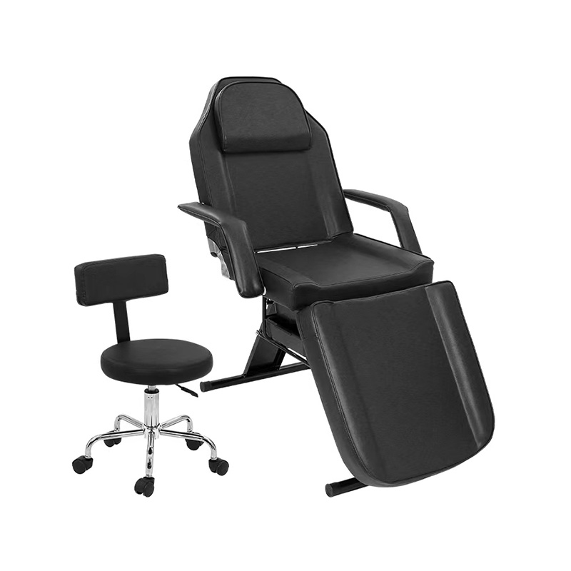 تخت زیبایی شناسی صندلی تاتو سالن ماساژ HZ009BKD / HZ009PKD / HZ009WD با صندلی سالن ماساژ