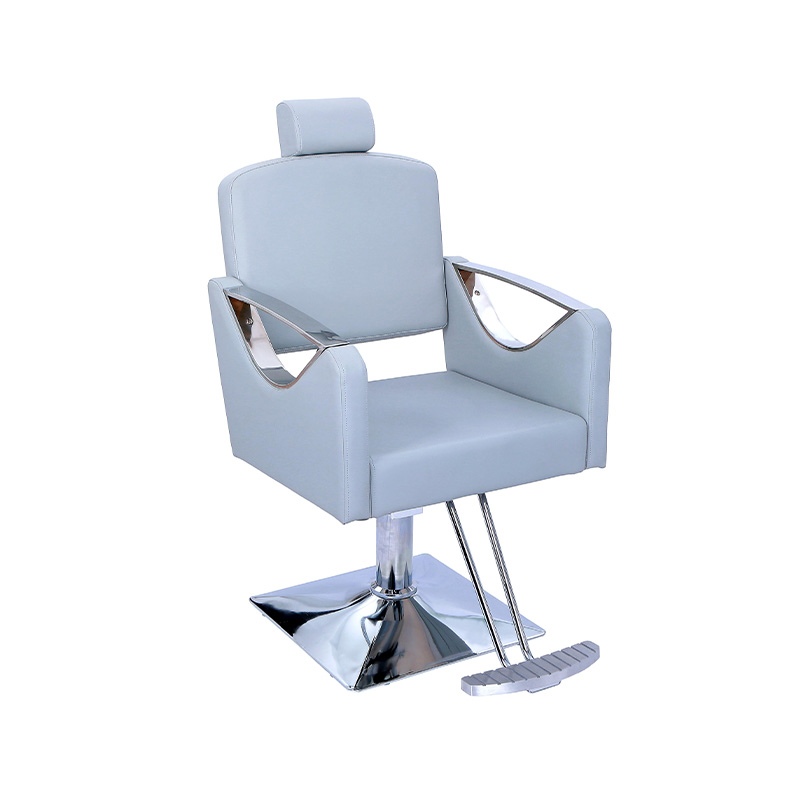 صندلی آرایشگاهی HZ8848C آبی هیز خاکستری