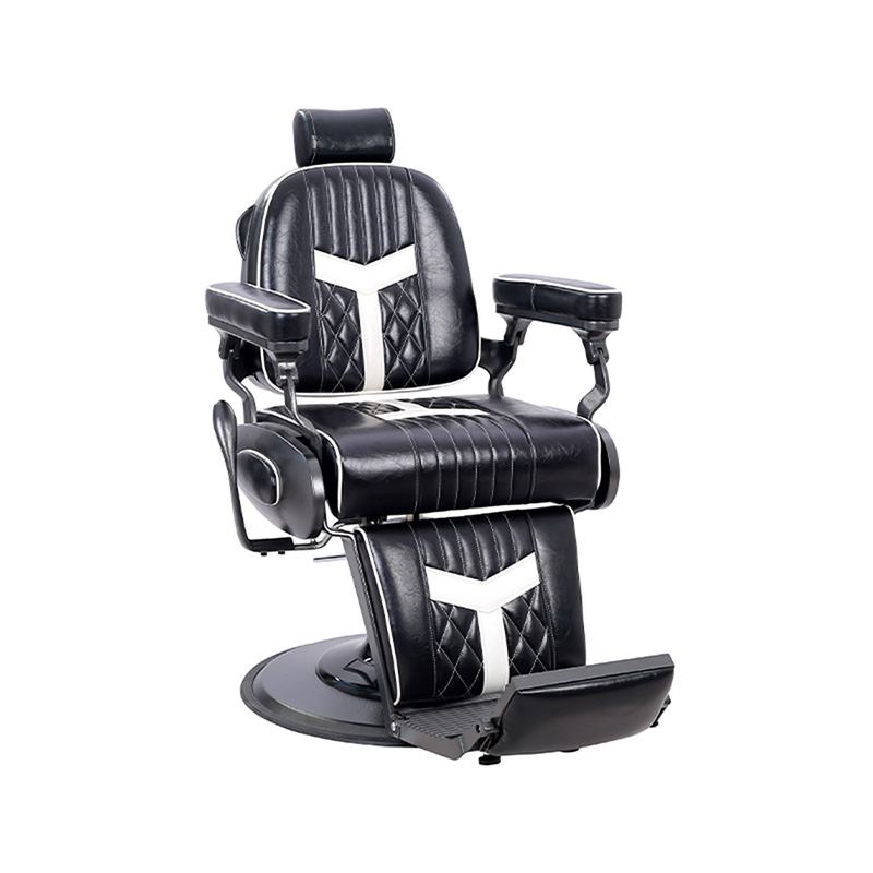 HZ8775 صندلی آرایشگر وینتیج شخصیت سالن صندلی روغنی مردانه