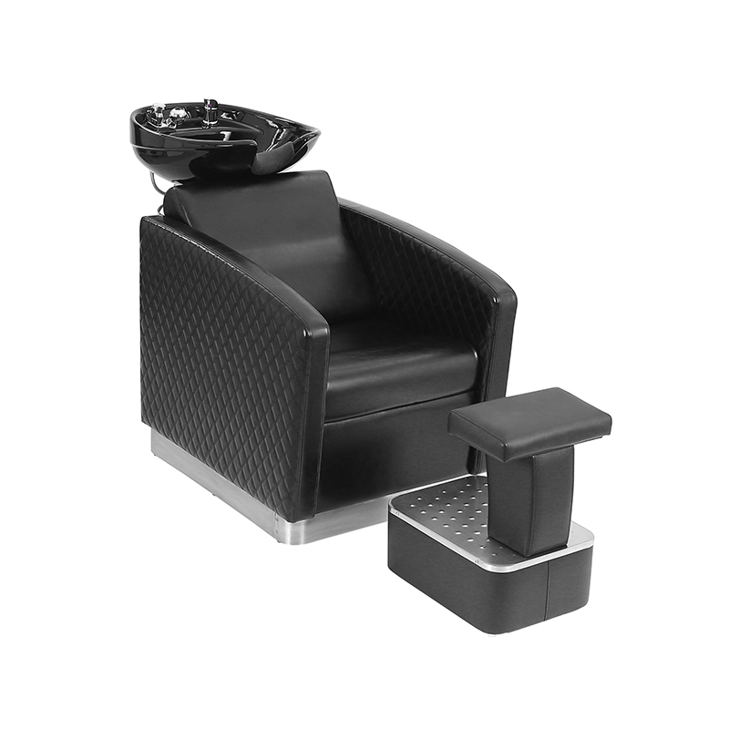 مجموعه کاسه و صندلی شامپو سالن HZ9077-1 / HZ9077B برای آرایشگر