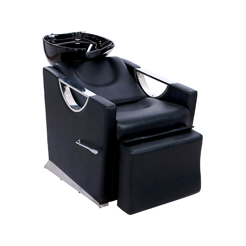 ست سینک و صندلی کاسه ای شامپو سرامیکی قابل تنظیم HZ9004